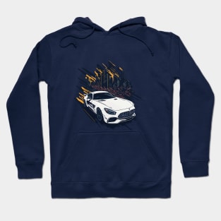 Mercedes AMG GT Vintage Car Hoodie